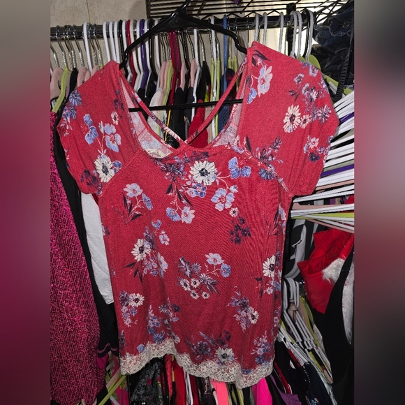 💋5/20 Rewind floral blouse size small - Picture 3 of 3